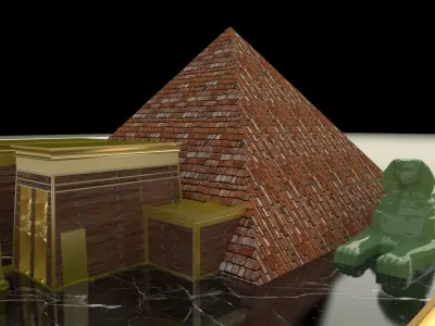 Egyptian Pyramid  3D model