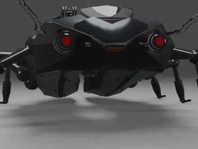 Robot bug 3D model