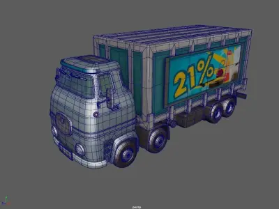 TOON Truck 03 3D model