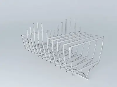 Mounted frames Free 3D model