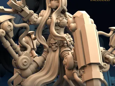 Destroyers Valkyries of the Crucible D 3D print model