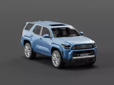 Toyota 4runner 2025 Free 3D model