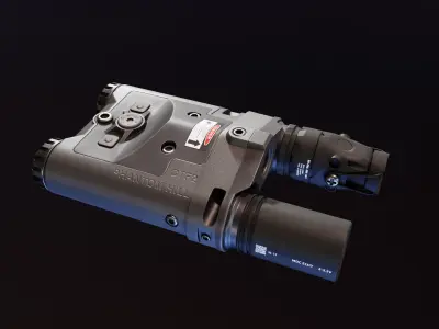 CTF2 Aiming Module Low-poly 3D model