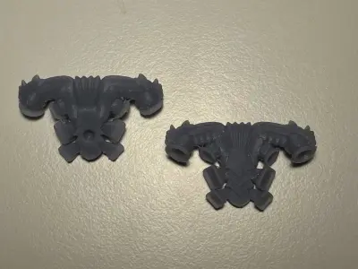 chaos renegade backpack 3D print model