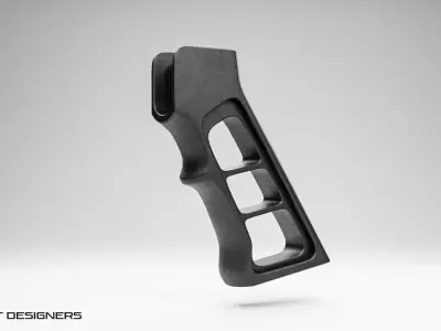Pistol Grip Low-poly 3D model