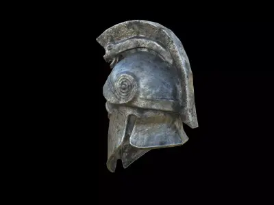 ancient helmet 3D model