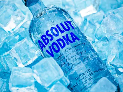 Absolut vodka 3D model