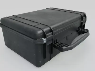 Hard Shell Equipment Case V1 Low-poly 3D model