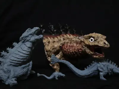 Shin Godzilla 2nd Form 3D print model