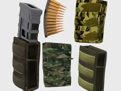 magazine holder set  3D model