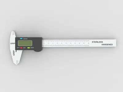 digital Vernier Calipers 3D model buy