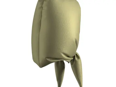 Nylon Padded Hat 3D model