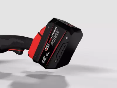 MILWAUKEE 230mm Angle Grinder 3D model
