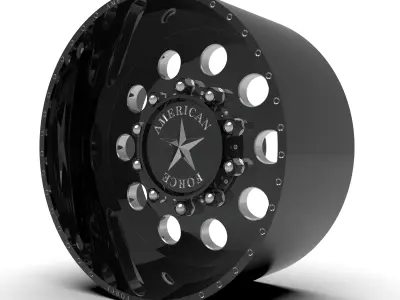 AMERICAN FORCE 601 CLASSIC SD WHEEL 3D print model