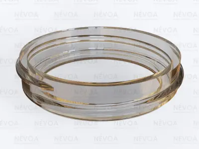Neck finish - SP 400 - 48 - L - BDF - voluntary standard 3D model