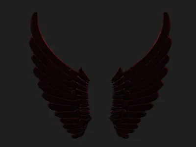 wings 02 3D model