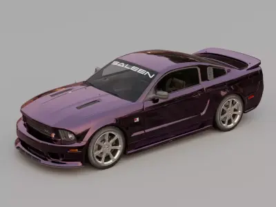 Saleen S281 Extreme Coupe 3D model
