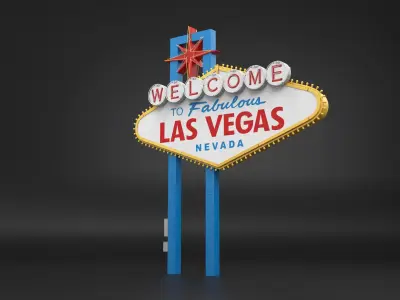  Welcome to Fabulous Las Vegas Sign 