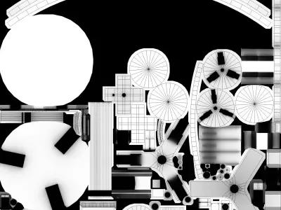 Anchor handling tools Low-poly 3D model