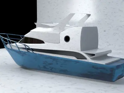 Boat 3D 3D model