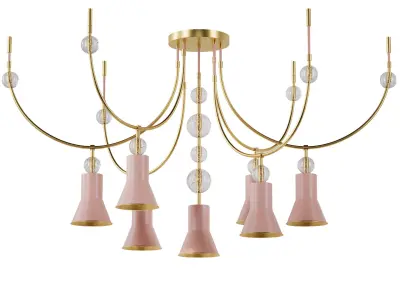 Chandelier ARCH 7U SKU 12894 Free 3D model