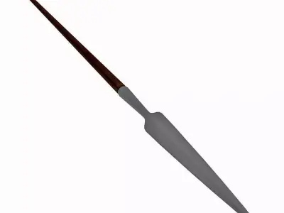English polearm 3D model