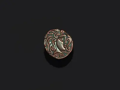 old coin v2 3D print model