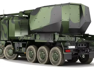 Rheinmetal HX- 10  3D model