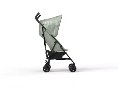 Baby Stroller 3D model purchase
