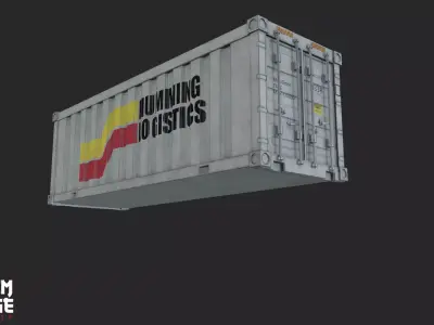 Shipping Cargo Container 3D model