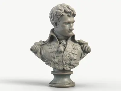 Classical Bust 002 3D model