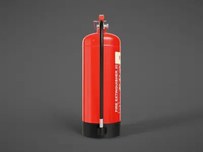 Foam Fire Extinguisher 3D model purchase