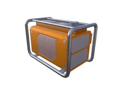 Generator 01 Low-poly 3D model