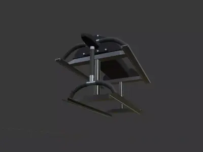 Scalpal-Hydra 70mm Rocket System Low-poly 3D model