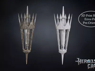 Monster Hunter World - Fatalis Scoutfly Lantern 3D print model