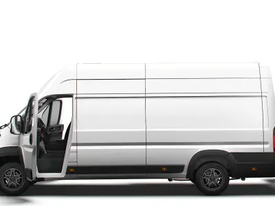 Citroen e Jumper Van L4H3 HQ Interior 2025 3D model