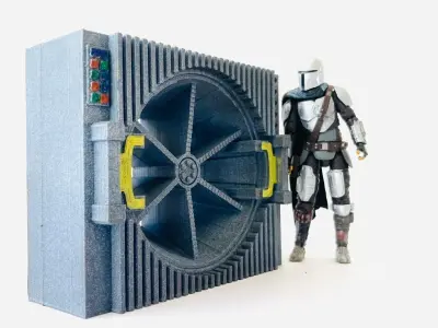 Custom Sci Fi Vent 3D print model