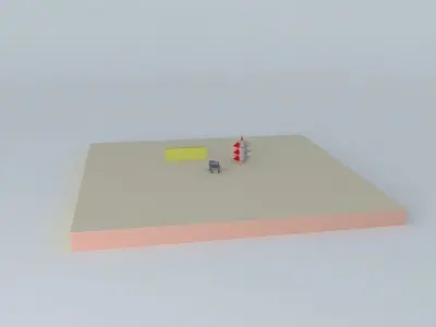 robot fight Free 3D model
