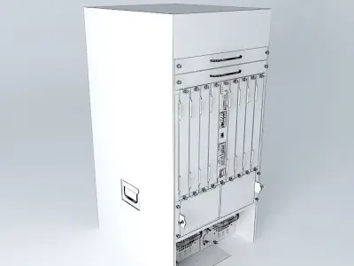 Cisco Cataylst 6509 E V chassis 3D model