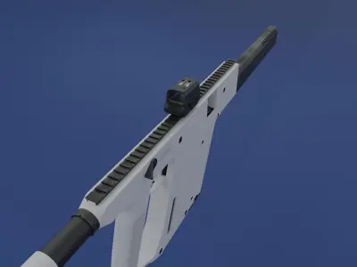 Kriss Vector Gen II Low-poly 3D model