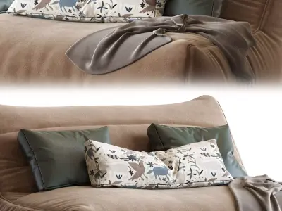 Levi Bean Bag sofa 3D model