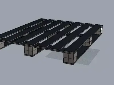 Pallet tunel 3D print model