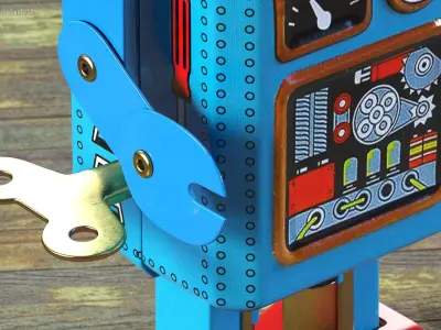Robots Collection 3D model