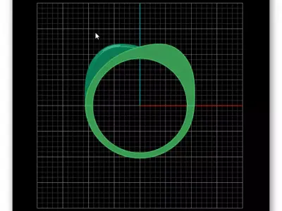 bypass gold ring 3 part 3D print model purchase