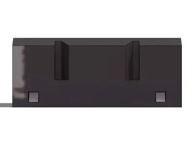 Inserto USB Weidmuller IE BI USB A Insert 3D model