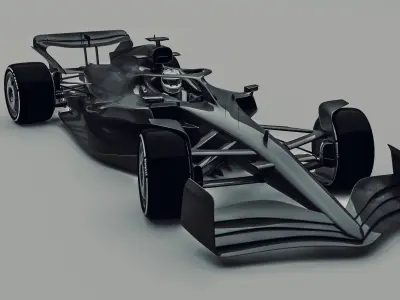 F1 2022 Monopost Free 3D model