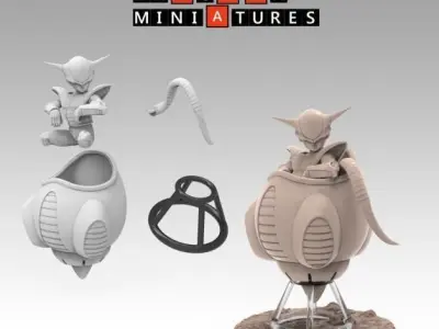 Term 3 - Namek Saga Part 1 - Dragon Ball Miniatures 3D print model