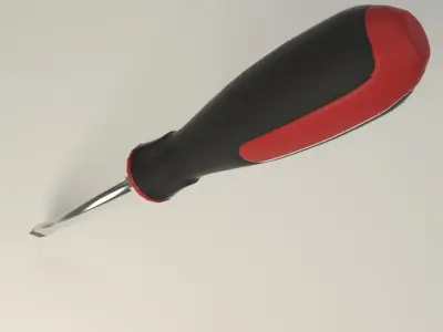 screwdriver with handle 3D model