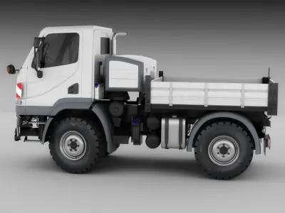 Mercedes Unimog U20 3D model