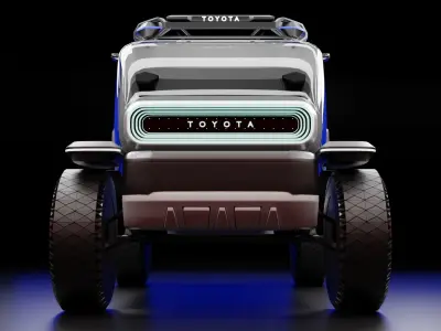 2023 Toyota Baby Lunar Cruiser Concept 3D model